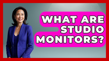 What Are Studio Monitors? - NextGen Viewing and Audio