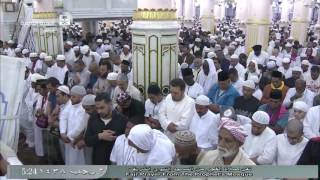 صلاة الفجر (كاملة) اليوم الجمعة 1438/7/3 -المسجد النبوي - للشيخ عبدالله البعيجان - أواخر آل عمران