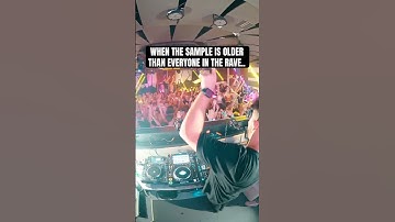 when the sample is older than everyone in the rave.. (including me 😅) #rave #dj #shorts