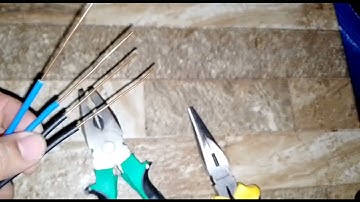 Rat Tail splicing: 4 solid wires - An easy way to do it