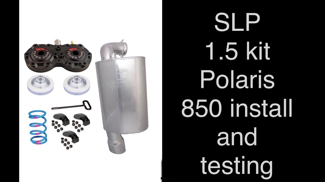 SLP Polaris 850 1.5 kit YouTube