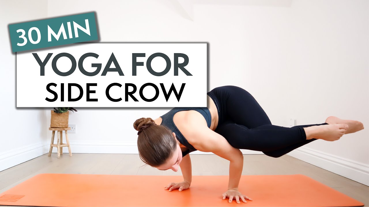 Side Crow Pose on Yoganonymous - Yoga Medicine