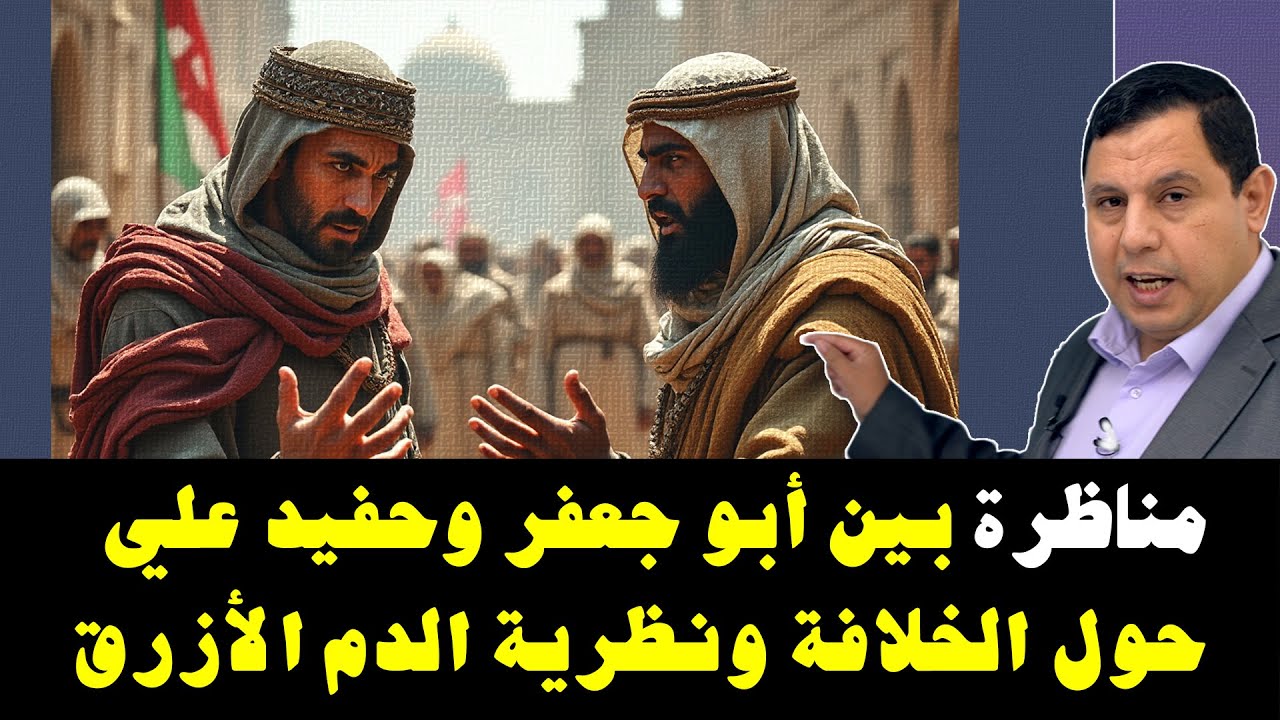 مناظرة بين أبي جعفر المنصور وحفيد علي بن أبي طالب حول الأحق بالخلافة وفق نظرية الدم الأزرق