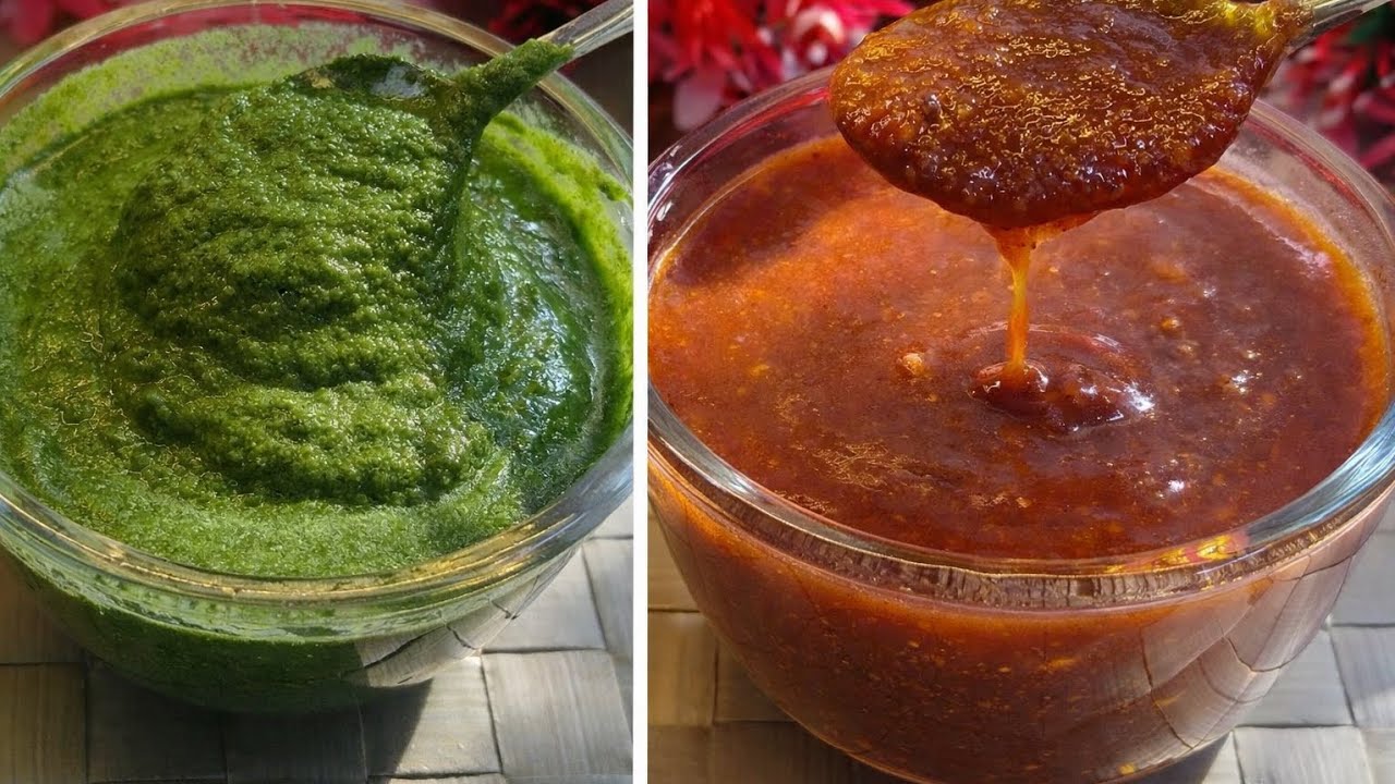 Perfect Chutney Pair | Hari Pudina Chutney + Imli Ki Khatti Meethi Chutney@ZaiqaDelight 