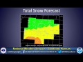 Winter Storm Briefing February 3rd 4 pm MST