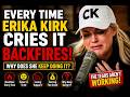 Every Time Erika Kirk Cries It BACKFIRES: Why Does She Keep Doing It?