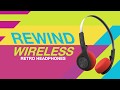 Rewind wireless retro headphones by jlab audio