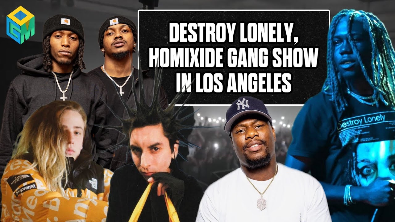 Видеоблог OGM | Destroy Lonely и Homixide Gang закрывают Лос-Анджелес