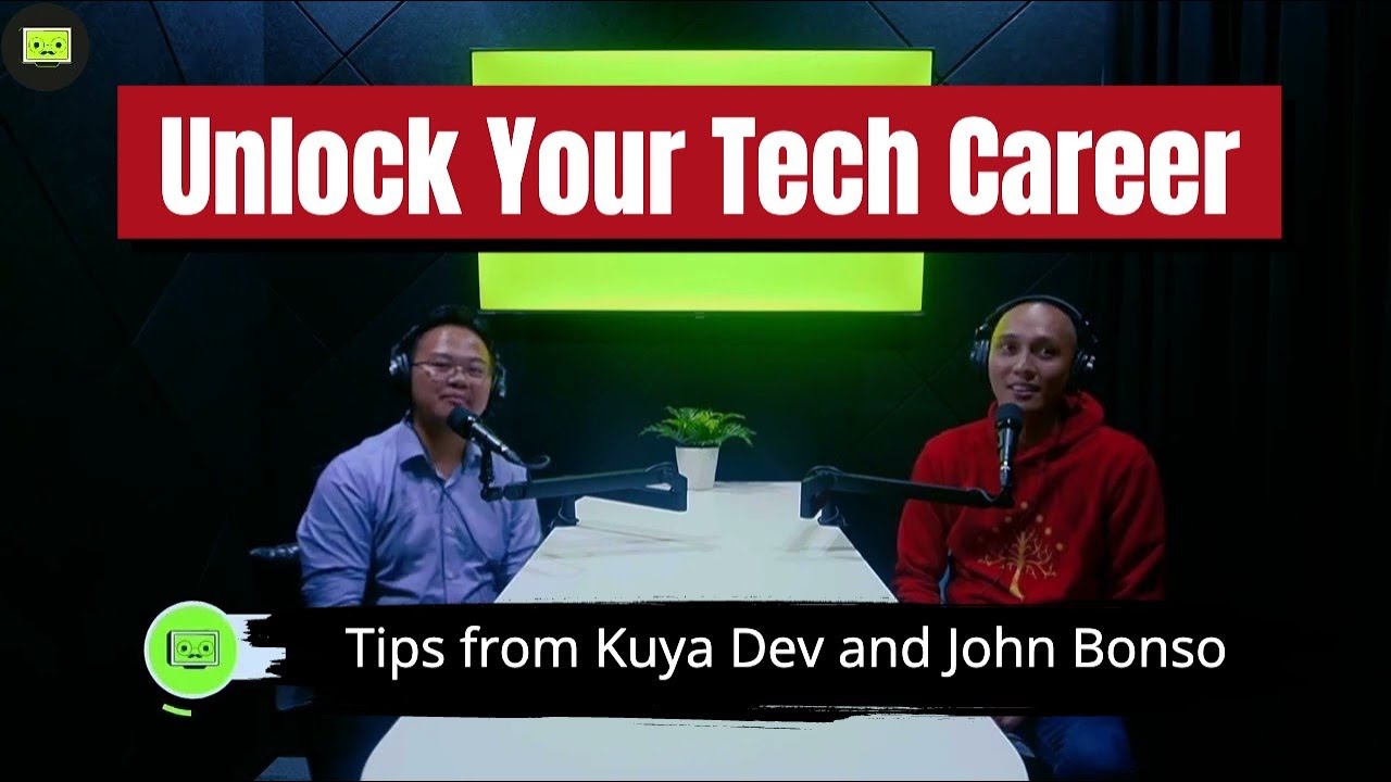 Unlock Your Tech Career: Tips from Kuya Dev and John Bonso - YouTube