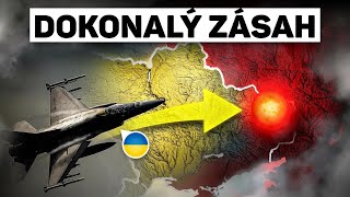 Ukrajinský pilot F-16 předvedl neuvěřitelný kousek – vše zachyceno na kameru