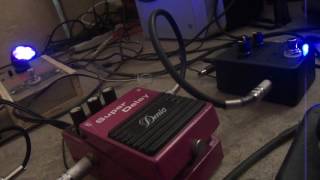 analog delay (boss dm-3, ibanez ad-80 ad9,maxon denio)vs digital dely mad proffesor deep blue delay