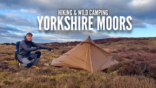 Hiking & wild camping in the Yorkshire Moors