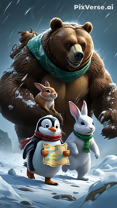 Polo and the Floating Map | A Heartwarming Winter Adventure 🗺️❄️
