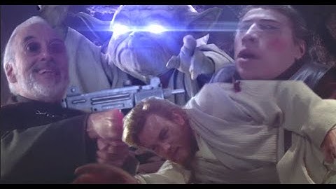 Super Count Dooku Vs. Anakin, Obi Wan, and Yoda