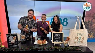 New Honolulu Coffee Co. cold brew and tote bag feature Tumua Tuinei