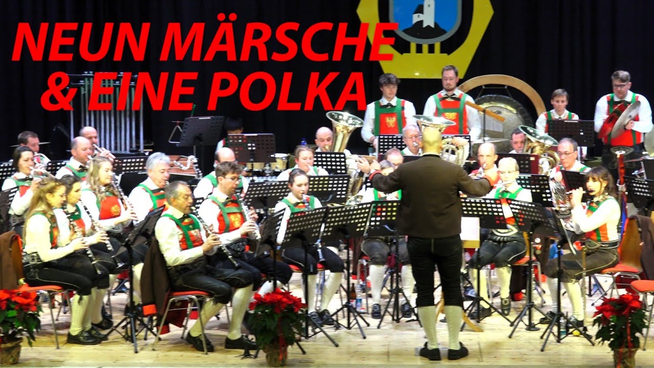 9 Märsche & 1 Polka - BMK Kirchberg in Tirol