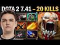 Lifestealer Dota 2 7.41 with Radiance and 20 Kills - Dota Gameplay