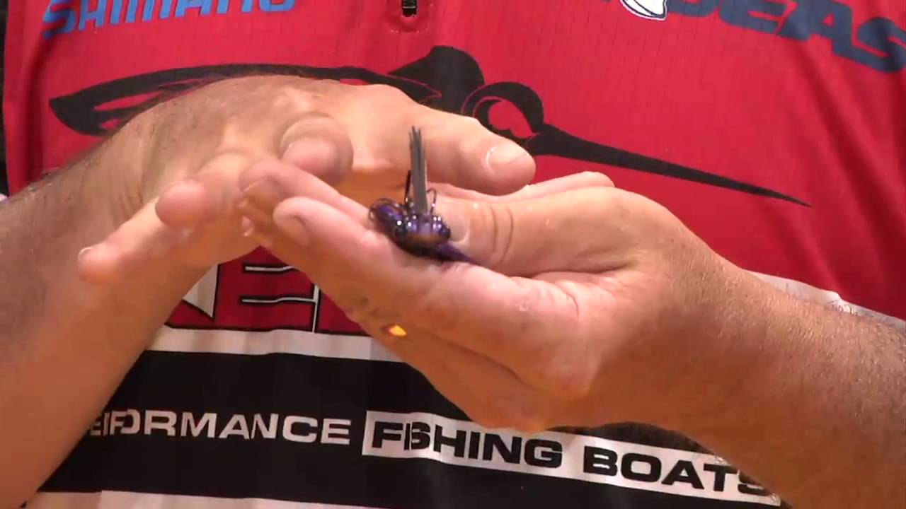 V&M Flatline Football Head Jig with Cliff Pace ICAST 2013 YouTube