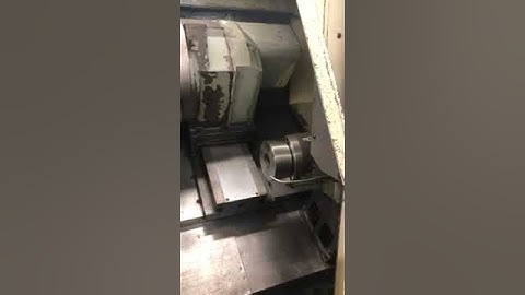 OKUMA LB15 Subspindle Video