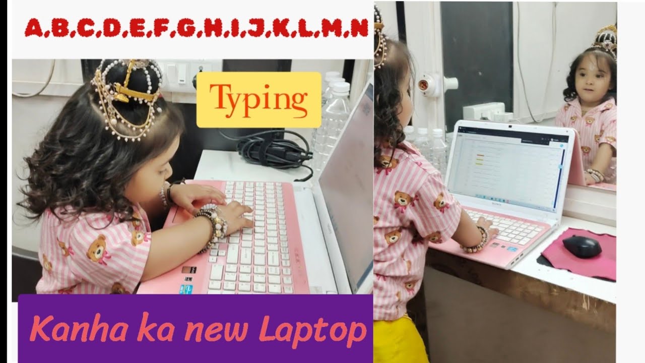 Kanha ka new laptop 💻||hazel gaur❤️🧿||fun Masti|jai kanhaiya laal ki||star bharat||real swastik