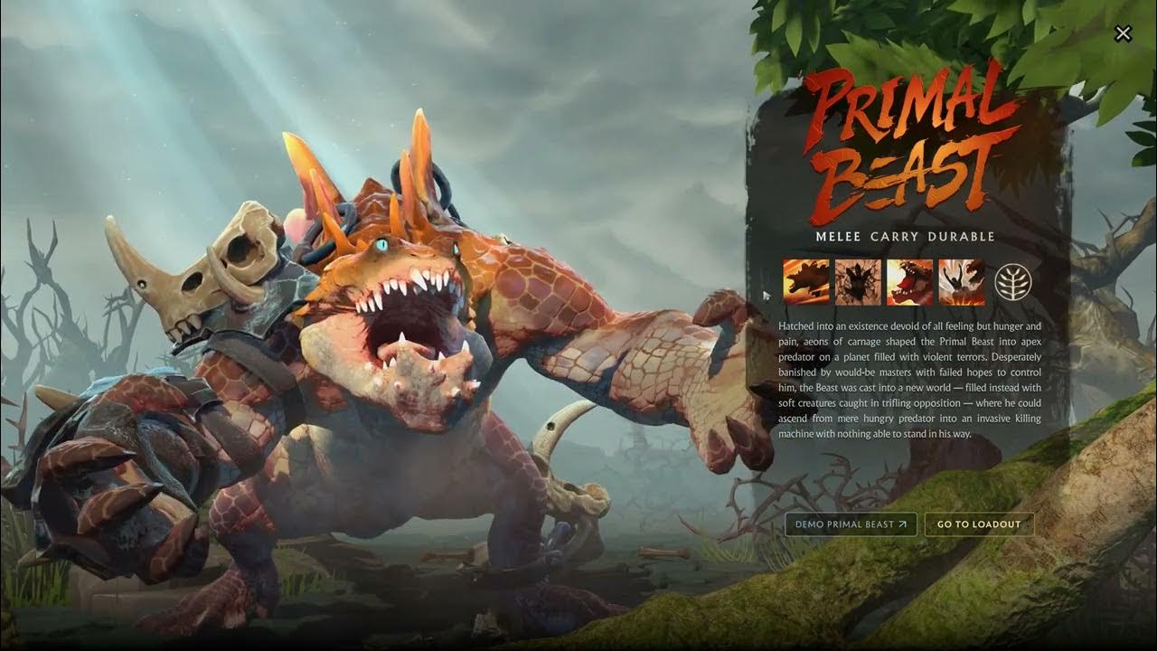 Primal beast dota кто это