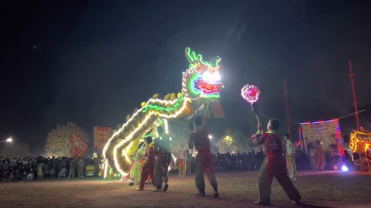 งานงิ้วบัวใหญ่ 2565 ภาคกลางคืน @คณะสิงโตมังกรทองลูกชัยมงคล