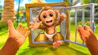 MAYMUN SONUNDA ÖZGÜR! YENİ GÜNCELLEME - I am Monkey VR