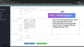 TUTORIAL SI SDMK - INPUT DATA: Data Registrasi