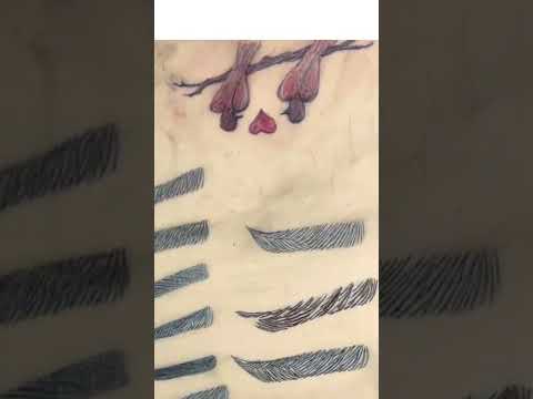 تعليم كل اشكال المايكرو بليدينج مع خبير التجميل مسيو هدرا بيوتي سنتر Microblading With Msu Hedra 