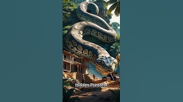 Mysterious | Giant Python Escapes from Mining Site in the Middle of the Forest #snake #mysteriou
