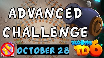Bloons TD 6 Advanced Challenge | Order Of Operations | No MK No Powers Used | October 28 2022