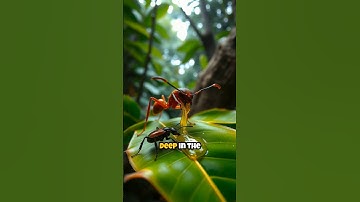 An Ant That Explodes to Save the Colony