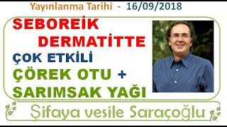 SAÇLARDAKİ SEBOREİK  DERMATİTTE ÇOK ETKİLİ ÇÖREK OTU YAĞI + SARIMSAK YAĞI KÜRÜ
