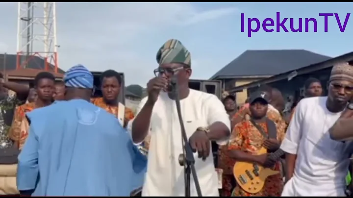 TIRI LEATHER PERFORMANCE AT OLUBADAN CORONATION SENATOR RASHEED ADEWOLU LADOJA