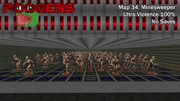 (Doom II) Poogers - Map34: Minesweeper (UV-Max)