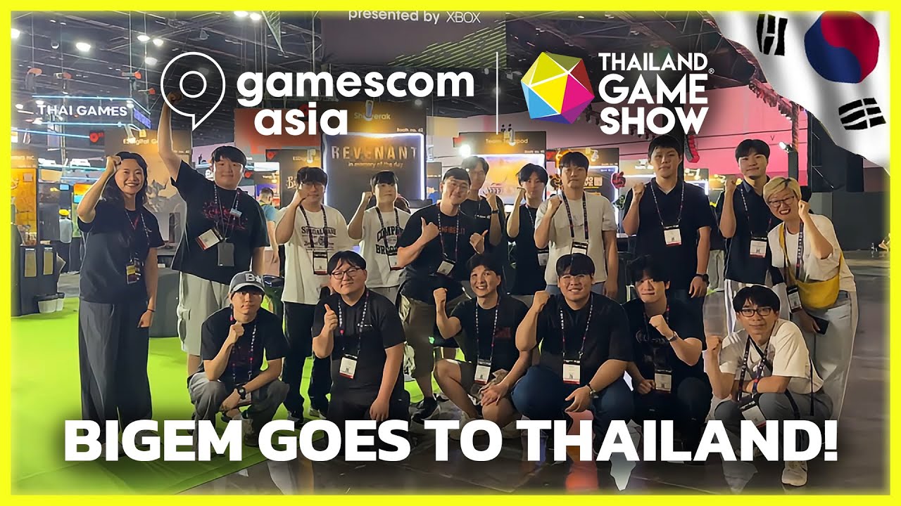 BIGEM at gamescom asia x Taipei Game Show 2025 🇹🇭