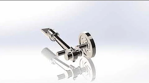 Analysis Of A SINGLE PISTON Using Multi body Dynamics in solidworks 2018