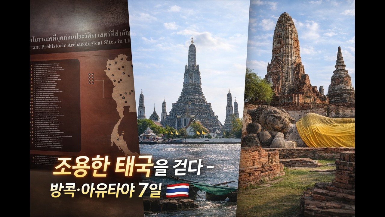 조용히 태국을 걷다 - 방콕, 아유타야 7일 / 1일차 왕궁