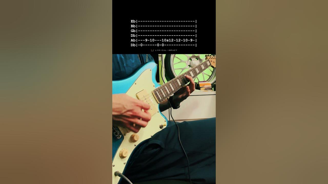 Nirvana - All Apologies (guitar lesson tab intro)