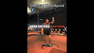 Is Hafthor Even Human?! 😱 One-Hand Throw Shocks Everyone