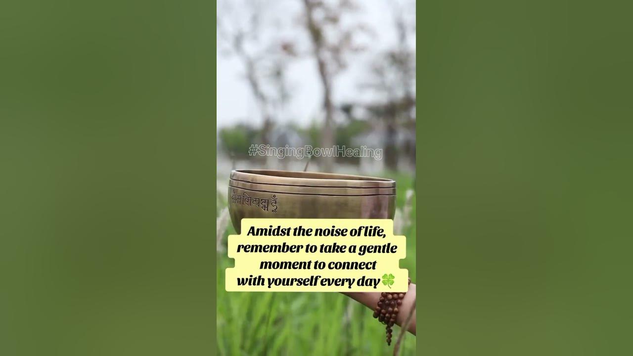 Take time to connect with yourself every day #singingbowl #soundhealing #432hz #relax #meditation Take time to connect with yourself every day #singingbowl #soundhealing #432hz #relax #meditation