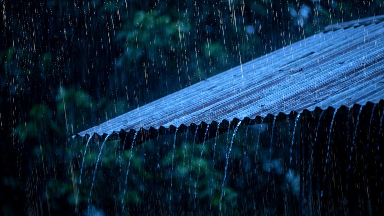 Cozy Night Ambience for Rest | Version 523 Soothing Night Rain and