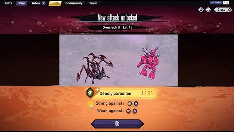 Xenarach Ability Level 1 - 15