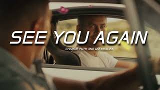 Charlie Puth - See You Again ft. Wiz Khalifa (sped up)