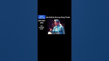 Diệp lang là ai ? tiểu sử tóm tắt Nghệ sĩ nhân dân Diệp Lang #short