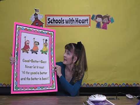 Episode 10 Good Better Best Olivia Lafield's Schools With Heart