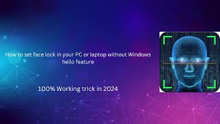 How to set face lock in your PC or laptop screenshot 5