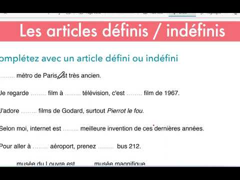 الدرس الثاني اللغة الفرنسية بطريقة مبسطة مع مدام مها ادوات المعرفة 