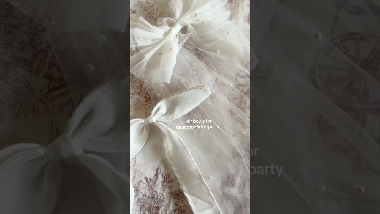 Bridal things I've collected for my wedding