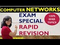 Complete networking concept in 40 min  computer network rapid revision  ugc net gate cs